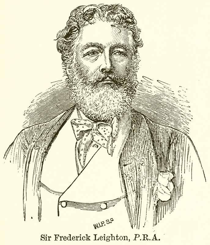 Sir Frederick Leighton, P.R.A av English School