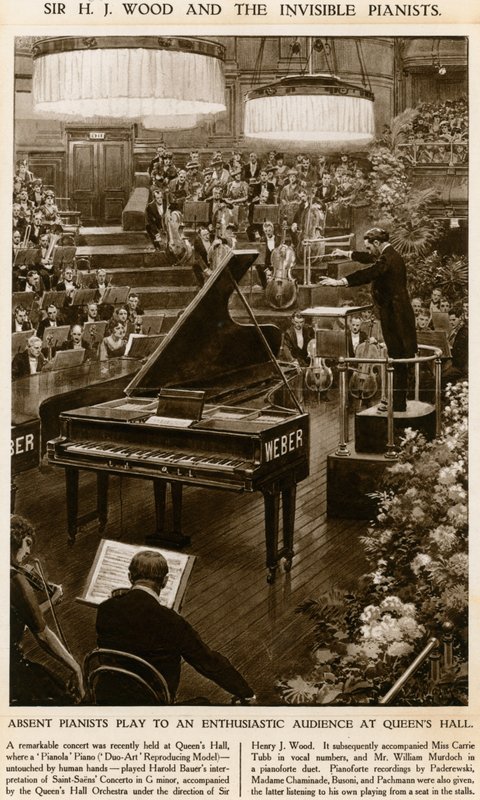 Sir Henry Wood och de osynliga pianisterna av English School