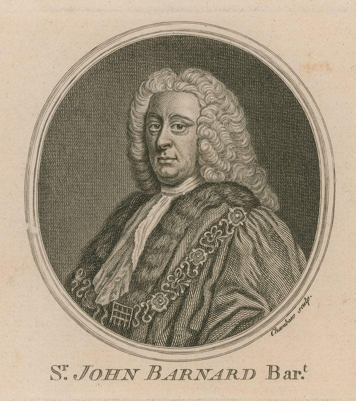 Sir John Barnard, borgmästare i London av English School