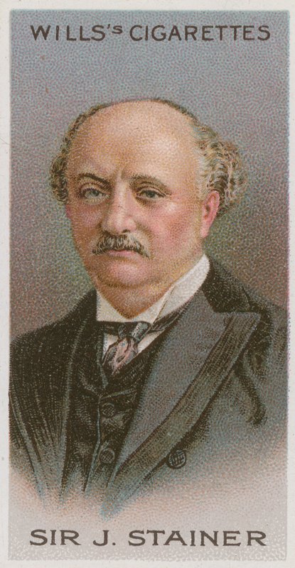 Sir John Stainer av English School