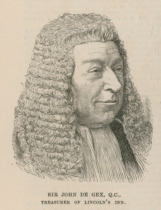 Sir John de Gex, kassör på Lincoln
