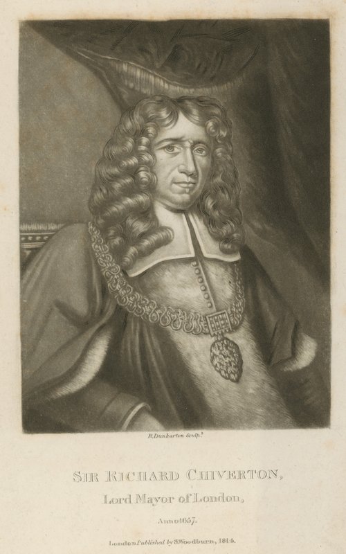 Sir Richard Chiverton, borgmästare i London av English School