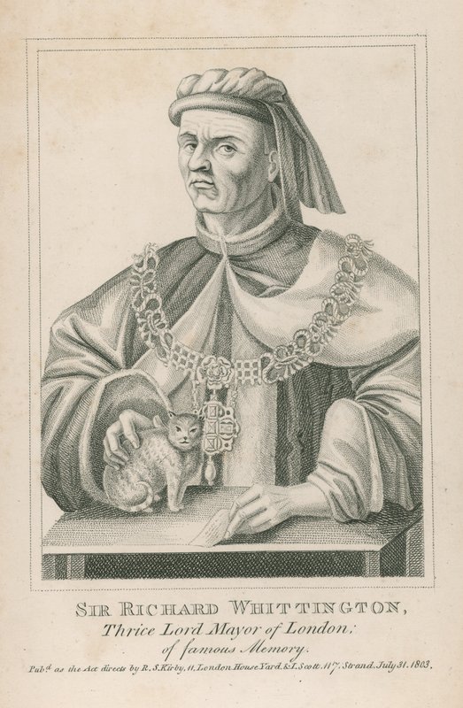Sir Richard Whittington, tre gånger överborgmästare i London av English School