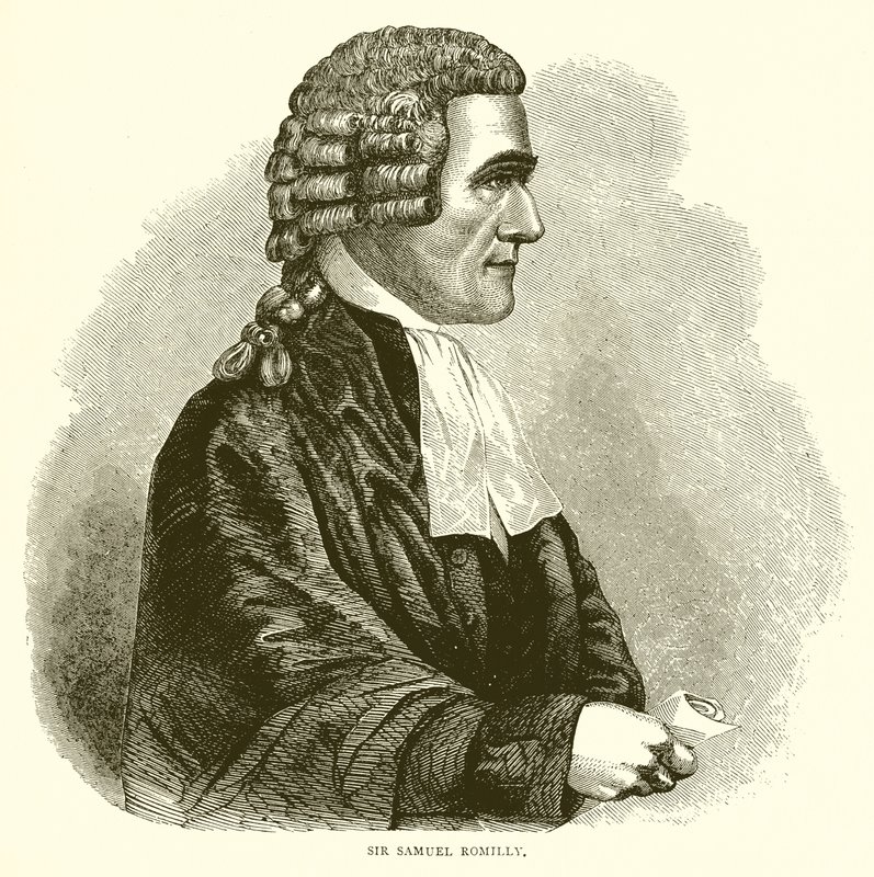 Sir Samuel Romilly av English School