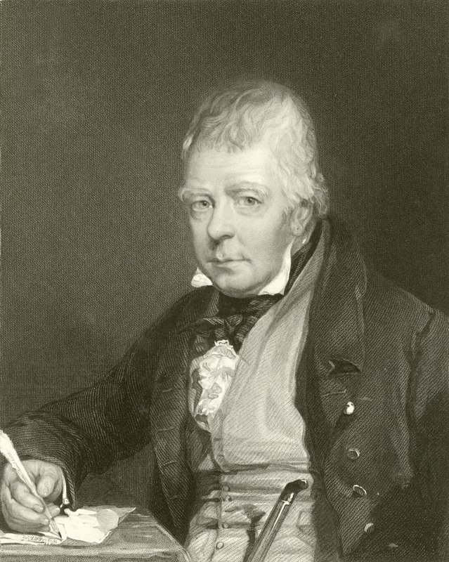 Sir Walter Scott av English School