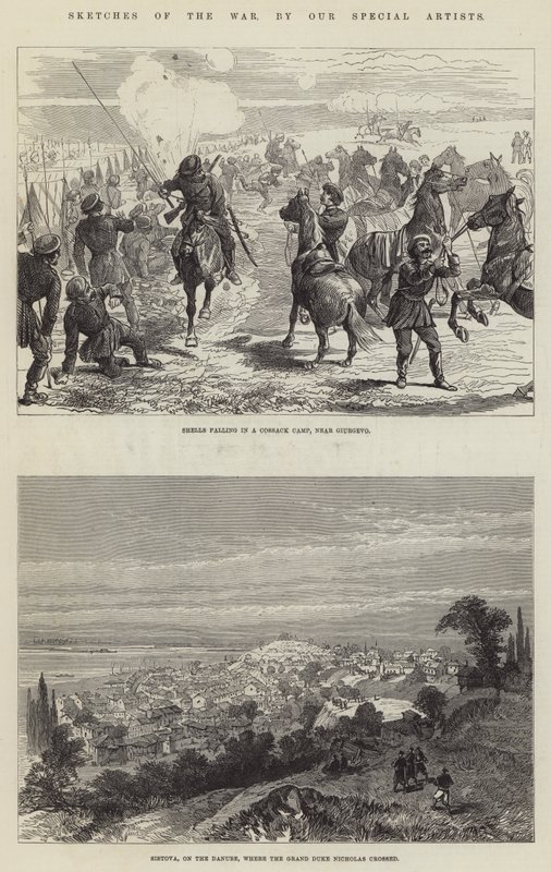 Sketcher of the War (gravyr) av English School