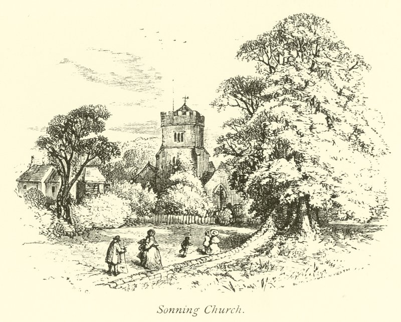 Sonnings kyrka av English School
