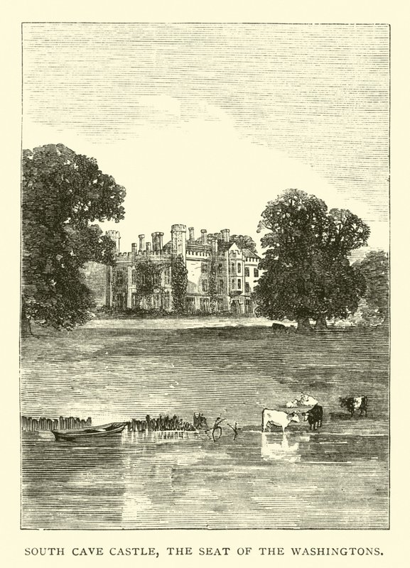 South Cave Castle, säte för Washingtons av English School