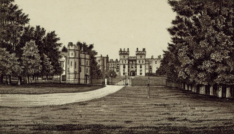 South Front, Windsor Castle av English School