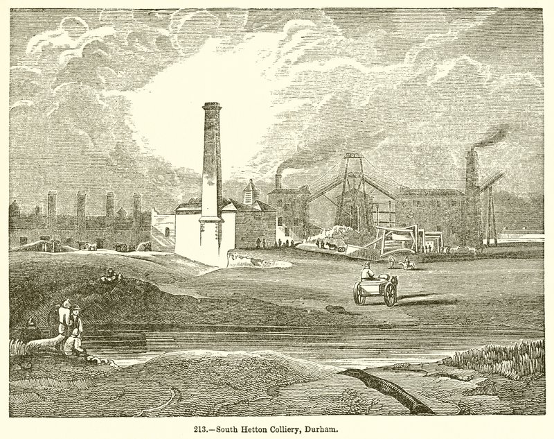South Hetton Colliery, Durham av English School