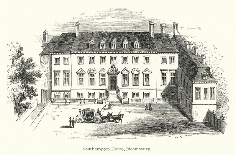 Southampton House, Bloomsbury (gravyr) av English School