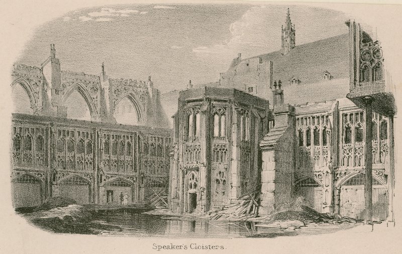 Högtalare Cloisters, Westminster Palace av English School