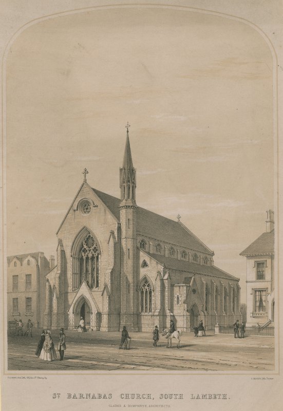 St Barnabas kyrka, South Lambeth av English School