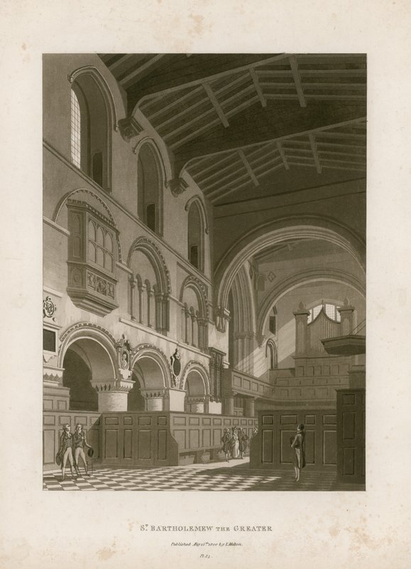 St Bartholomew den större, Smithfield av English School