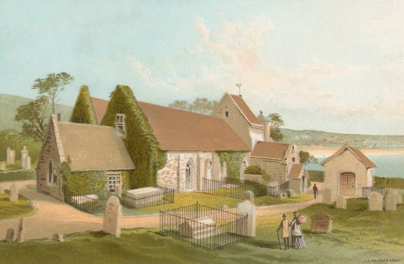 St. Brelades kyrka--Jersey av English School