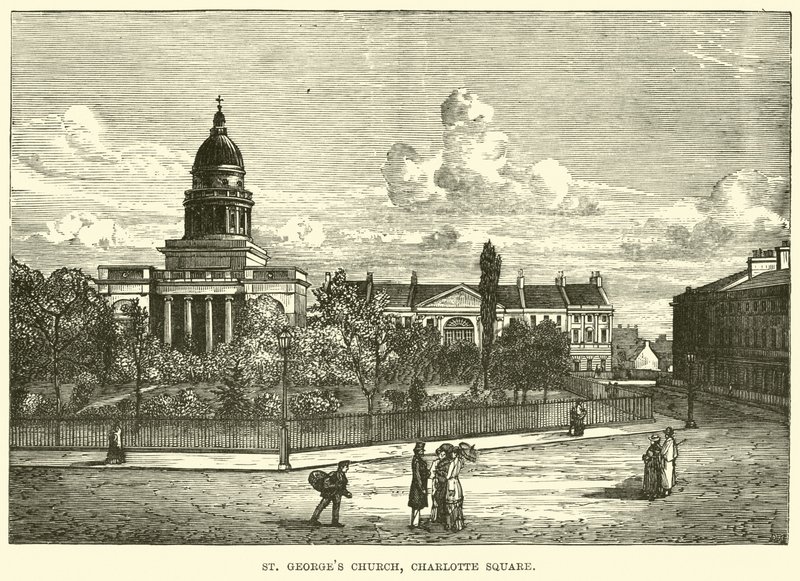 St Georges kyrka, Charlotte Square av English School