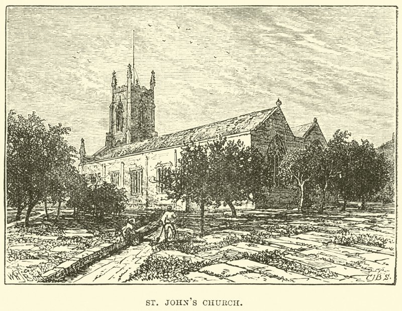 St Johns kyrka av English School