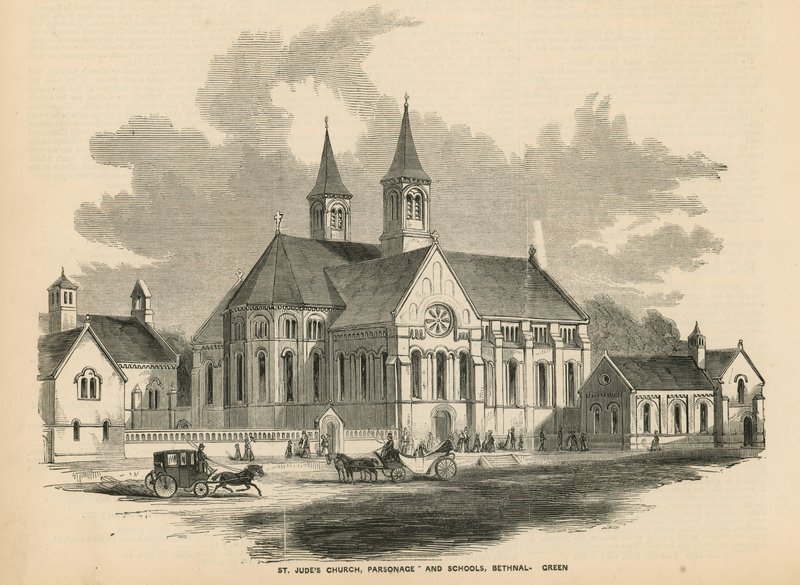 St Judes Church i Bethnal Green av English School