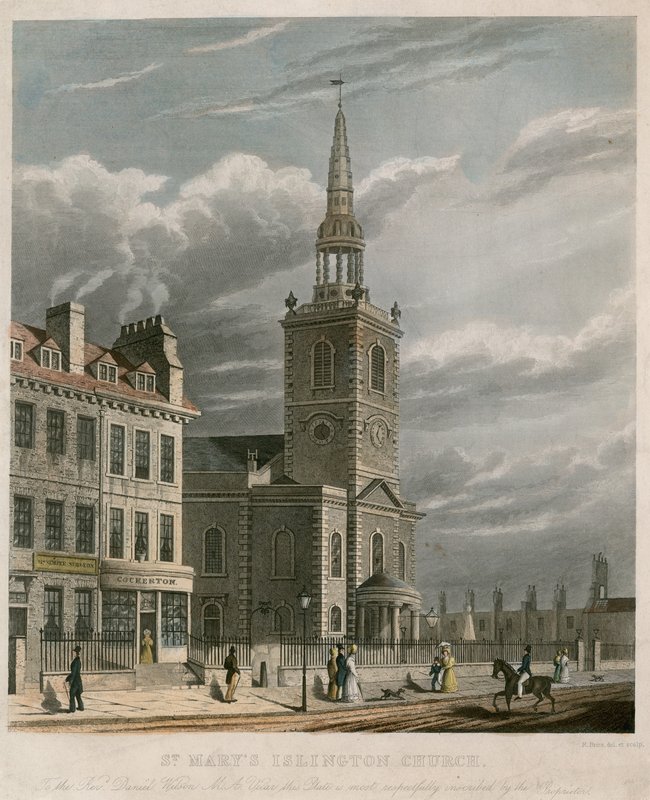 St Marys Church, Islington (ny kyrka) av English School