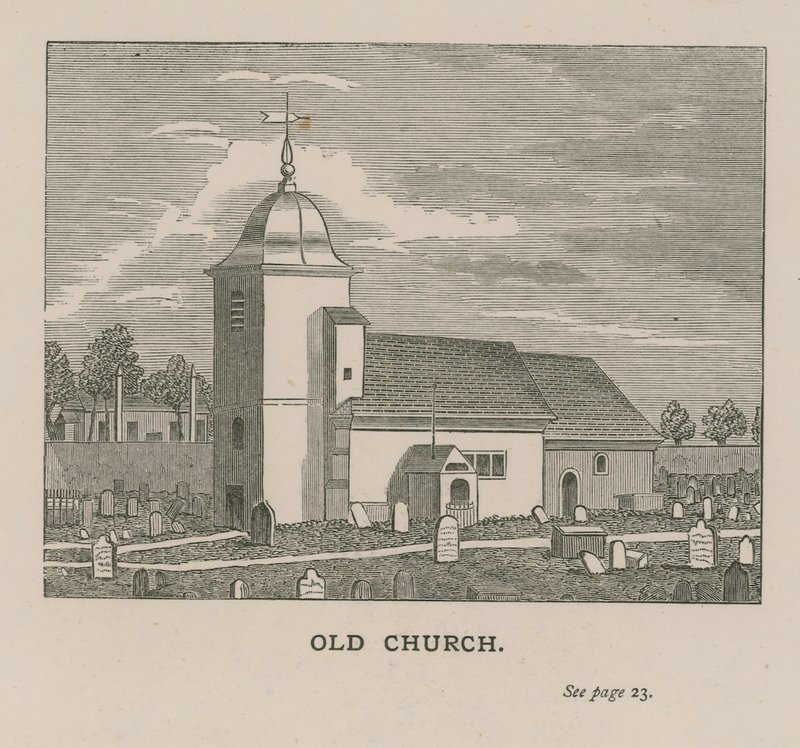 St Pancras gamla kyrka av English School
