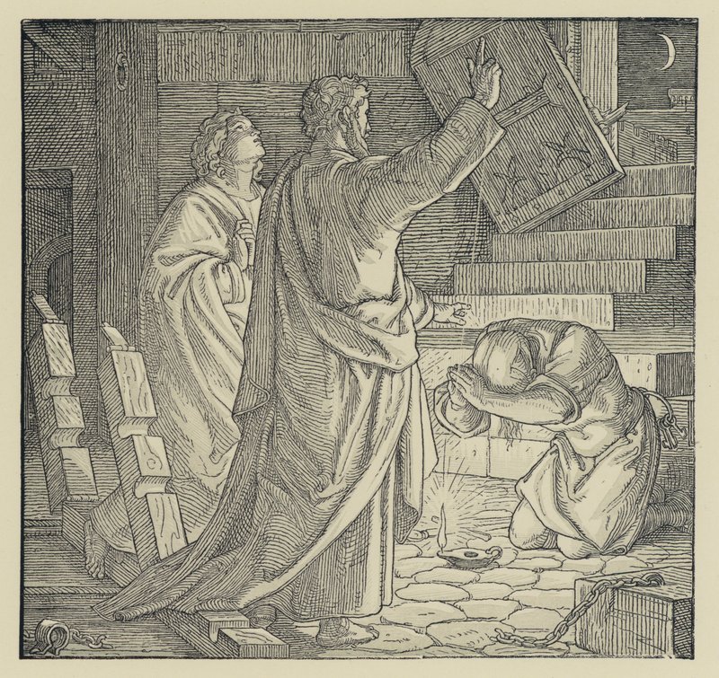 Sankt Paulus (gravyr) av English School