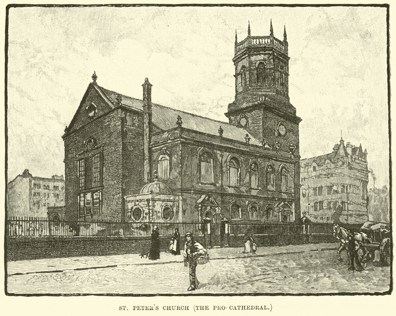 St Peters Church, Pro-katedralen av English School
