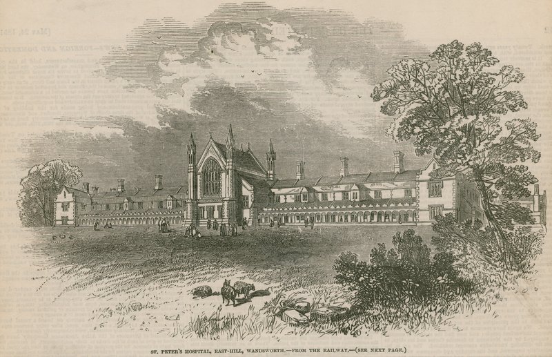 St Peters Hospital på East Hill av English School