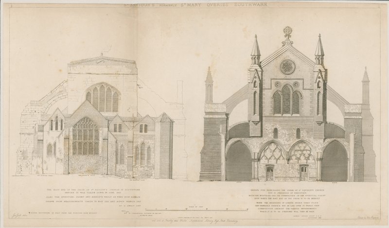St Savios Church, tidigare St Mary Overies, Southwark av English School