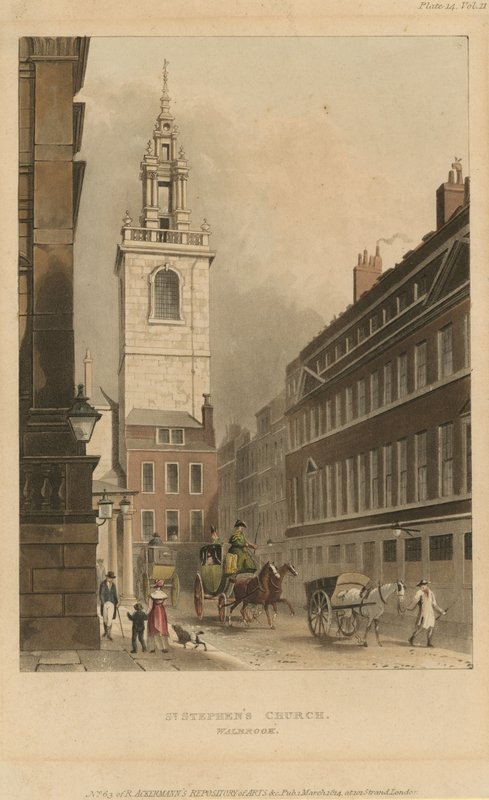 St Stephens Church i Walbrook av English School