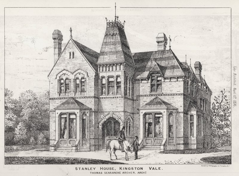 Stanley House, Kingston Vale (gravyr) av English School
