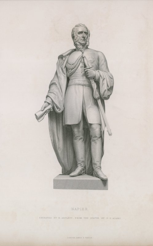 Staty av Charles James Napier av English School