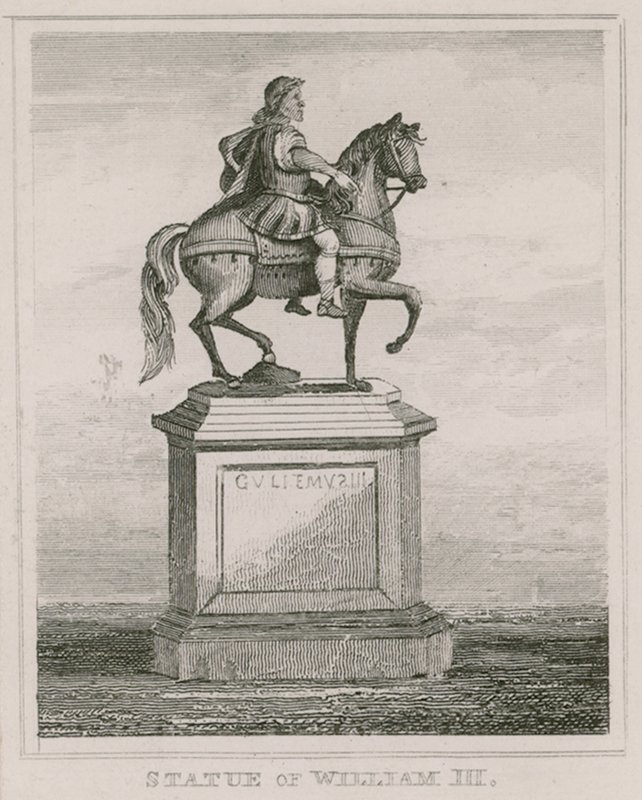 Staty av kung William den tredje, på St James