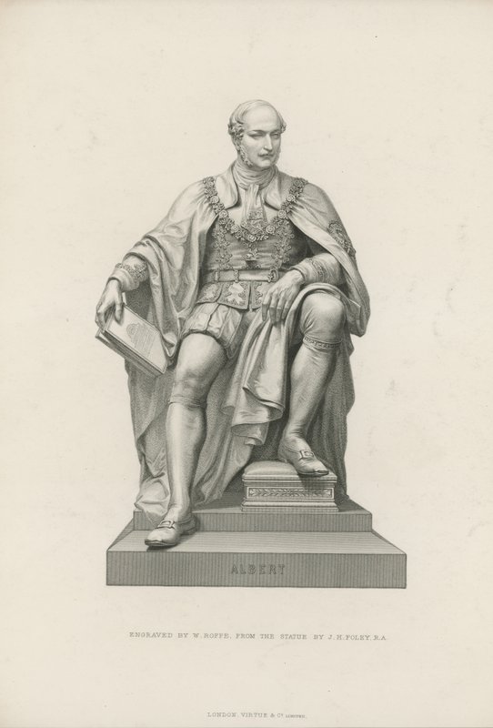 Staty av Prins Albert av English School