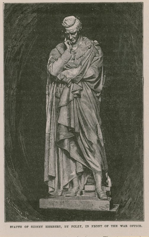 Staty av Sidney Herbert av English School