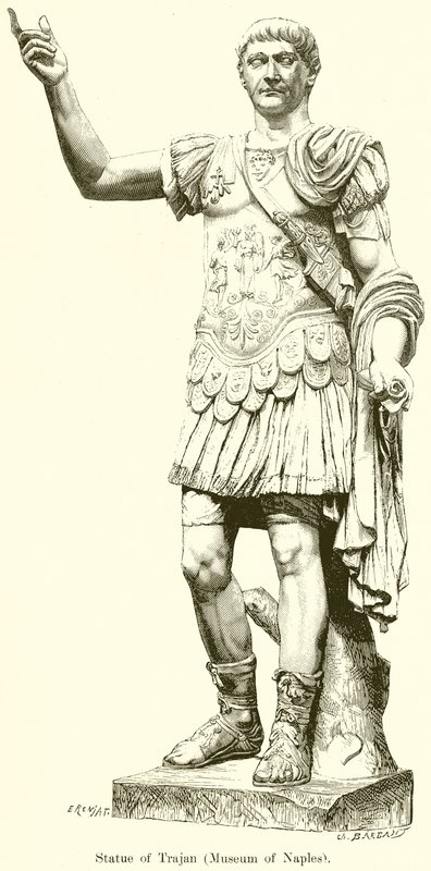 Staty av Trajanus av English School