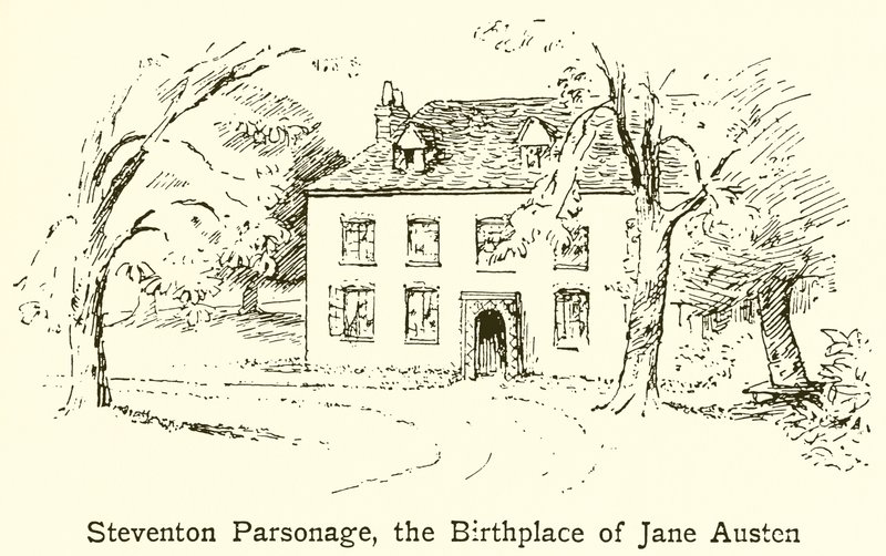 Steventon Parsonage, Jane Austens födelseplats av English School