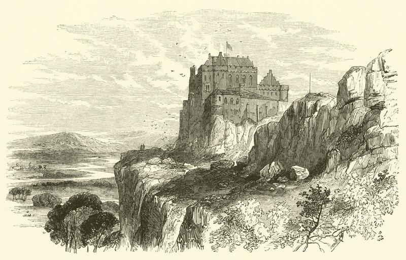 Stirling Castle (gravyr) av English School