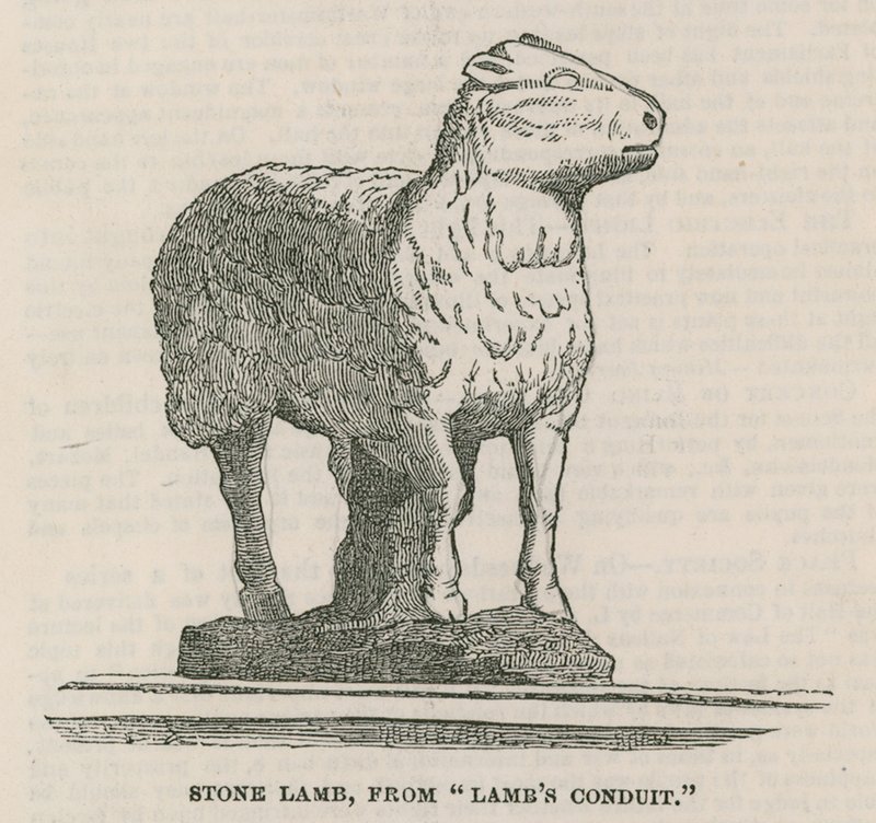 Stenlamm från Lambs Conduit av English School