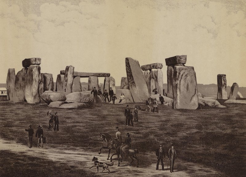 Stonehenge (lito) av English School