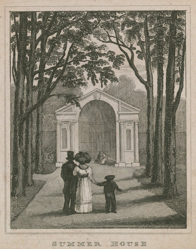 Sommarhus, Kensington Gardens, London av English School