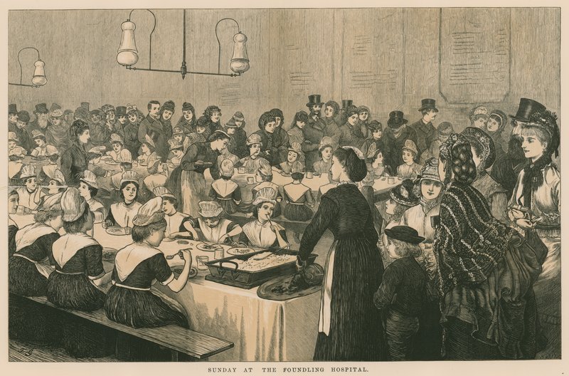 Söndag på Foundling Hospital av English School