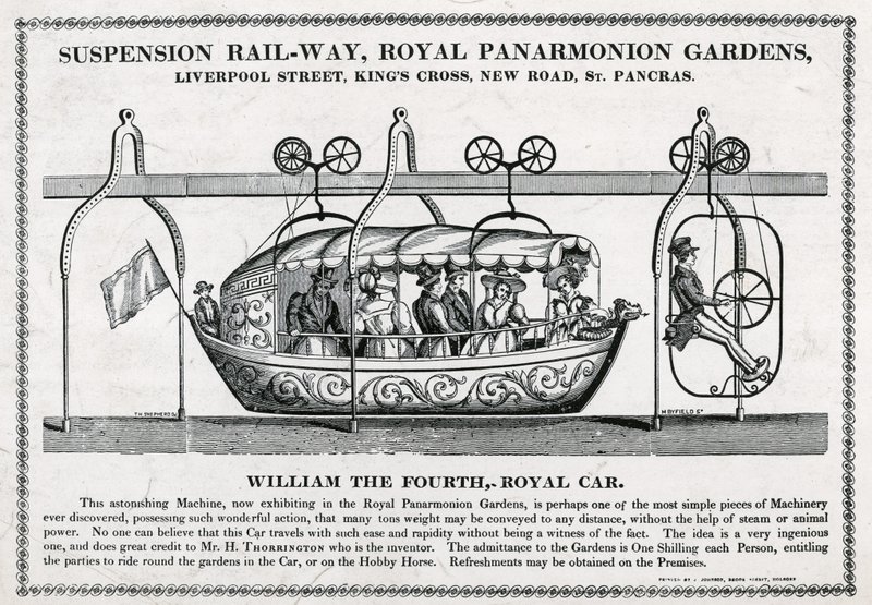 Upphängd järnväg, Royal Panarmonion Gardens av English School