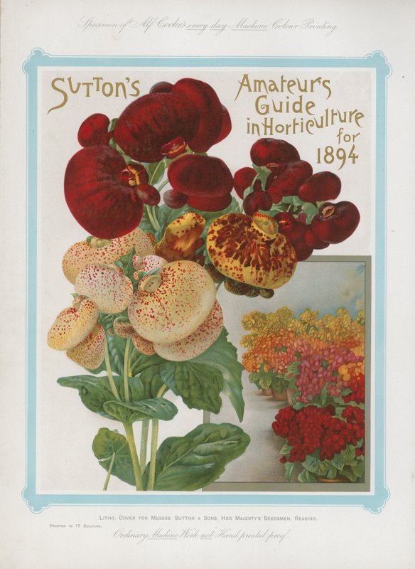 Suttons Amateurs Guide in Horticulture för 1894 av English School
