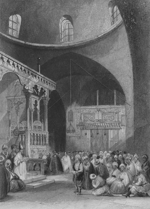 Judarnas synagoga, Jerusalem av English School