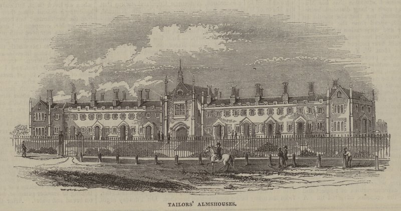 Skräddare" Almshouses av English School