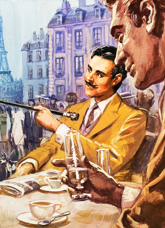 Dricker te i Paris av English School