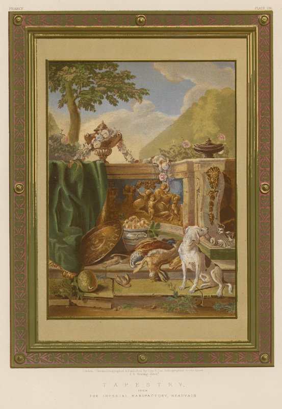 Gobeläng från The Imperial Manufactory, Beauvais av English School