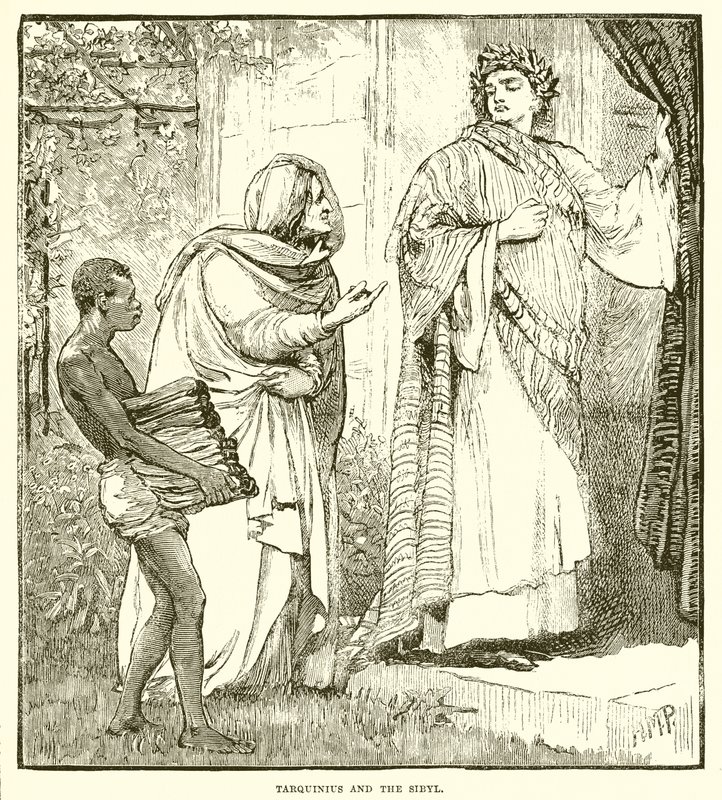 Tarquinius och Sibylla av English School