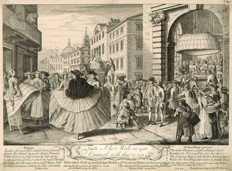 Smaka a la mode 1748 jämfört med 1711 av English School