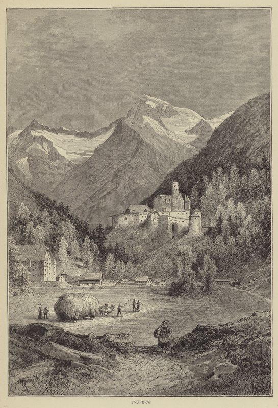 Taufers (gravyr) av English School